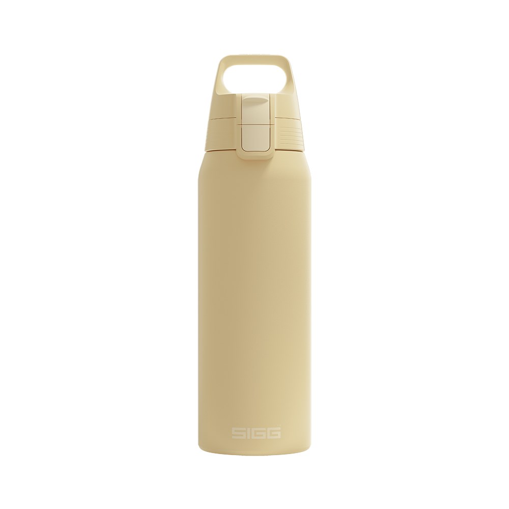 SIGG Shield 輕量保溫瓶 0.75L 奶油黃