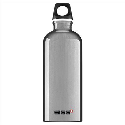 SIGG Traveller 旅行家經典鋁瓶 0.6L 鋁原色