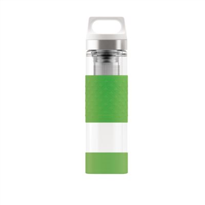 SIGG 雙層真空玻璃瓶 0.4L-綠